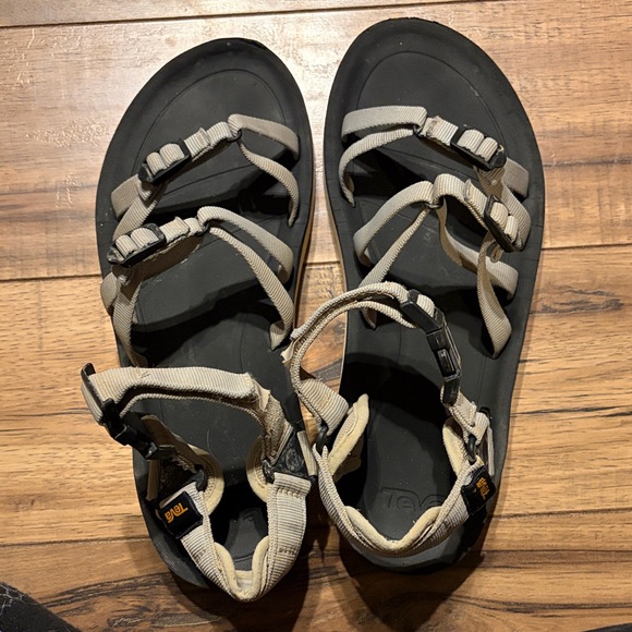 Teva Sandals in Black and Tan - Picture 2 of 5